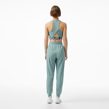  Under Armour Rival Hi Rise Woven Kadın Yeşil Eşofman Altı