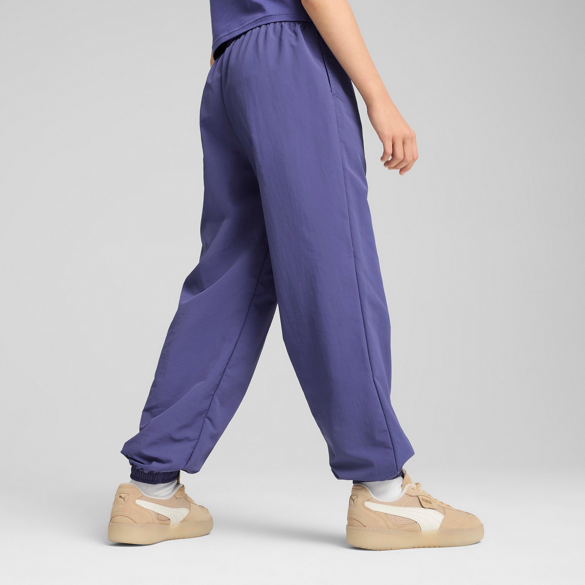 Puma Wardrobe Ess Woven Çocuk Lacivert Eşofman Altı