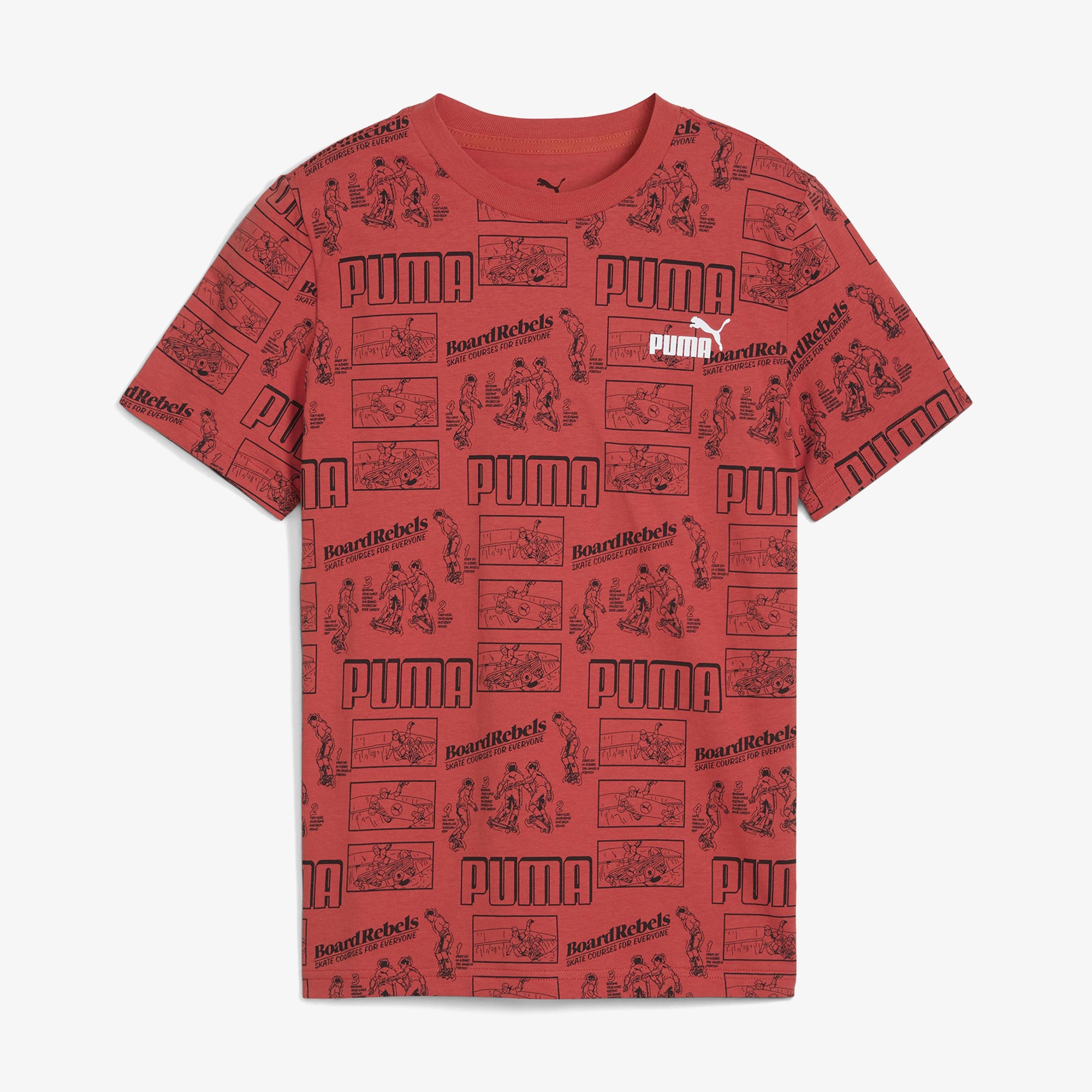 Puma Mid 90s Çocuk Kırmızı T-Shirt