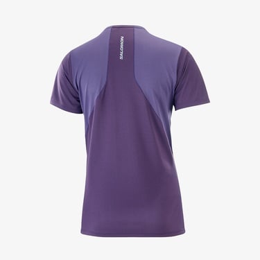  Salomon Sense Aero Kadın Mor Antrenman T-Shirt