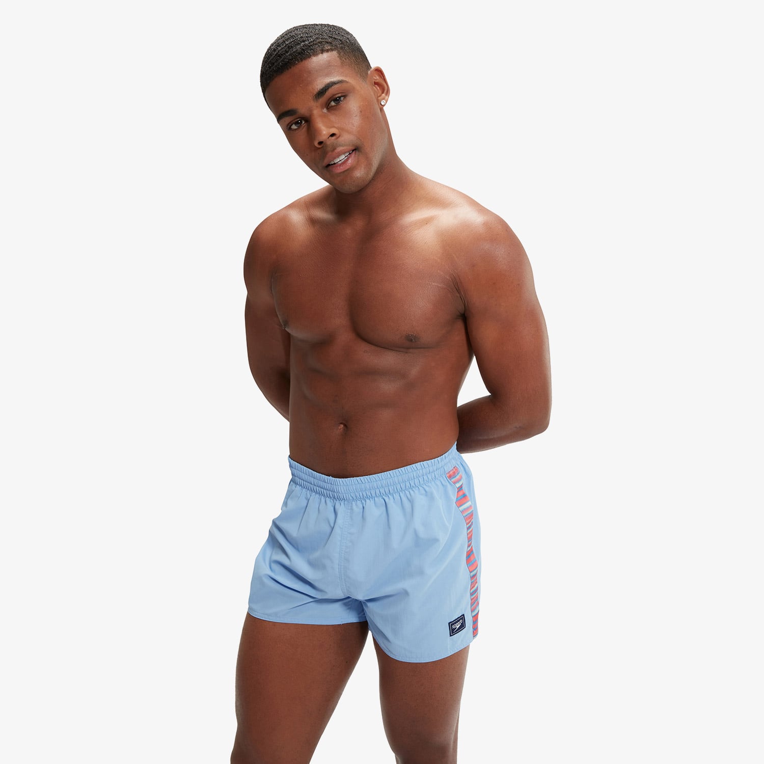  Speedo Retro 13 Erkek Mavi Mayo