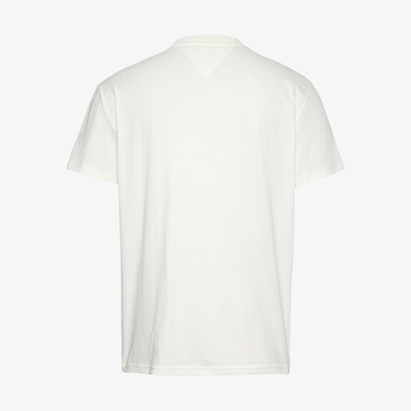  Tommy Jeans Graphic Ext Erkek Beyaz T-Shirt