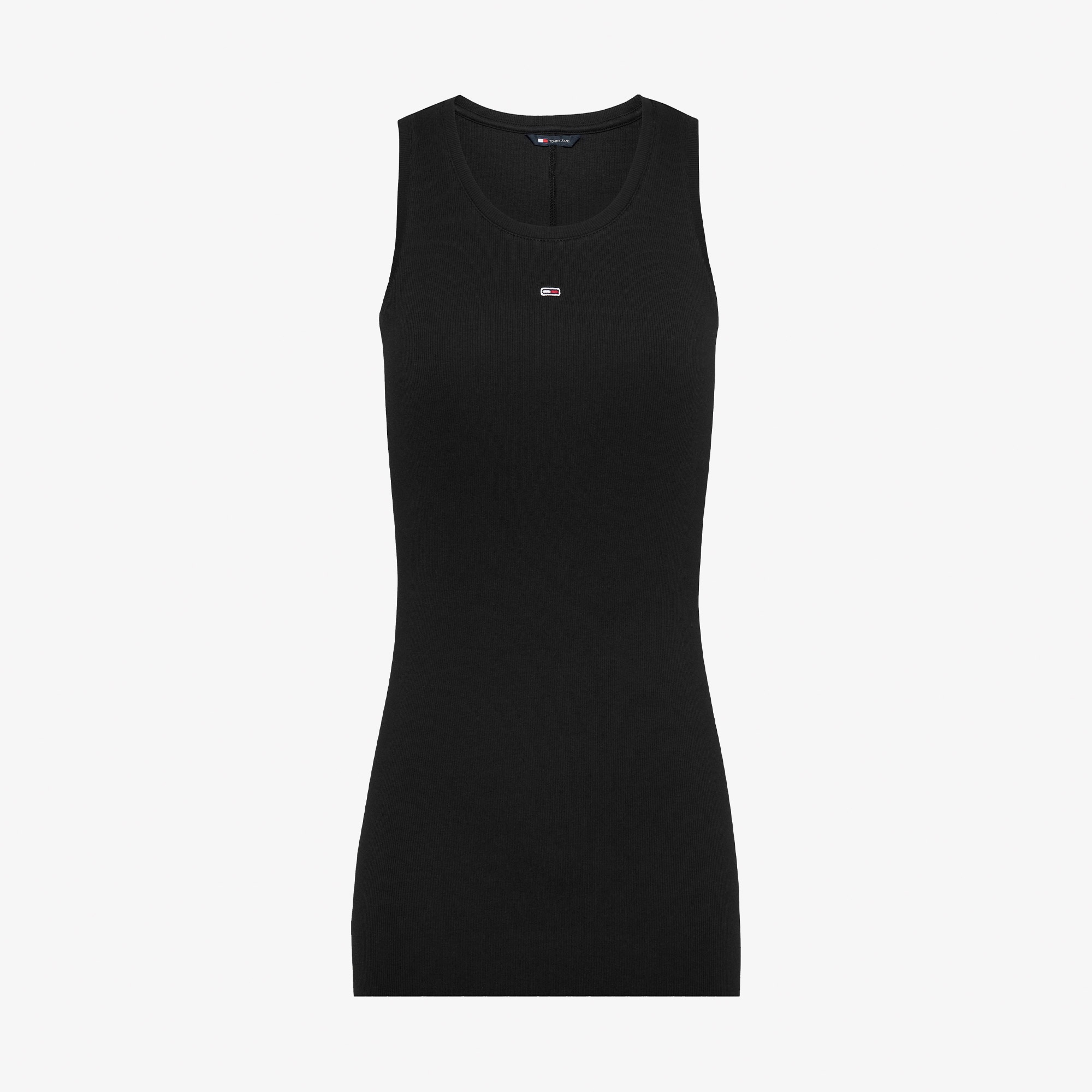 Tommy Hilfiger Denim Essentials Kadın Siyah Elbise