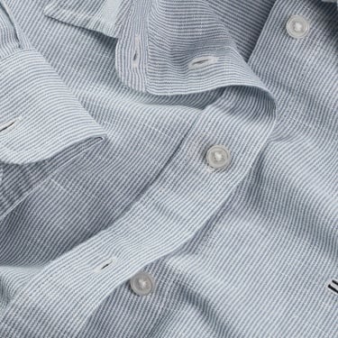  Tommy Jeans Relax Linen Kadın Lacivert Gömlek