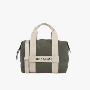  Tommy Hilfiger Retro Cool Duffle Erkek Yeşil Spor Çantası
