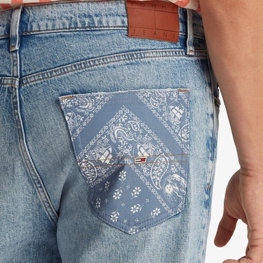  Tommy Jeans Otis Regular Str Bi6115 Erkek Lacivert Jean