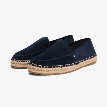  Tommy Hilfiger Flex Espa Suede Erkek Mavi Günlük Ayakkabı