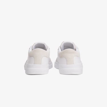  Tommy Hilfiger Cupset Leather Summer Erkek Beyaz Sneaker