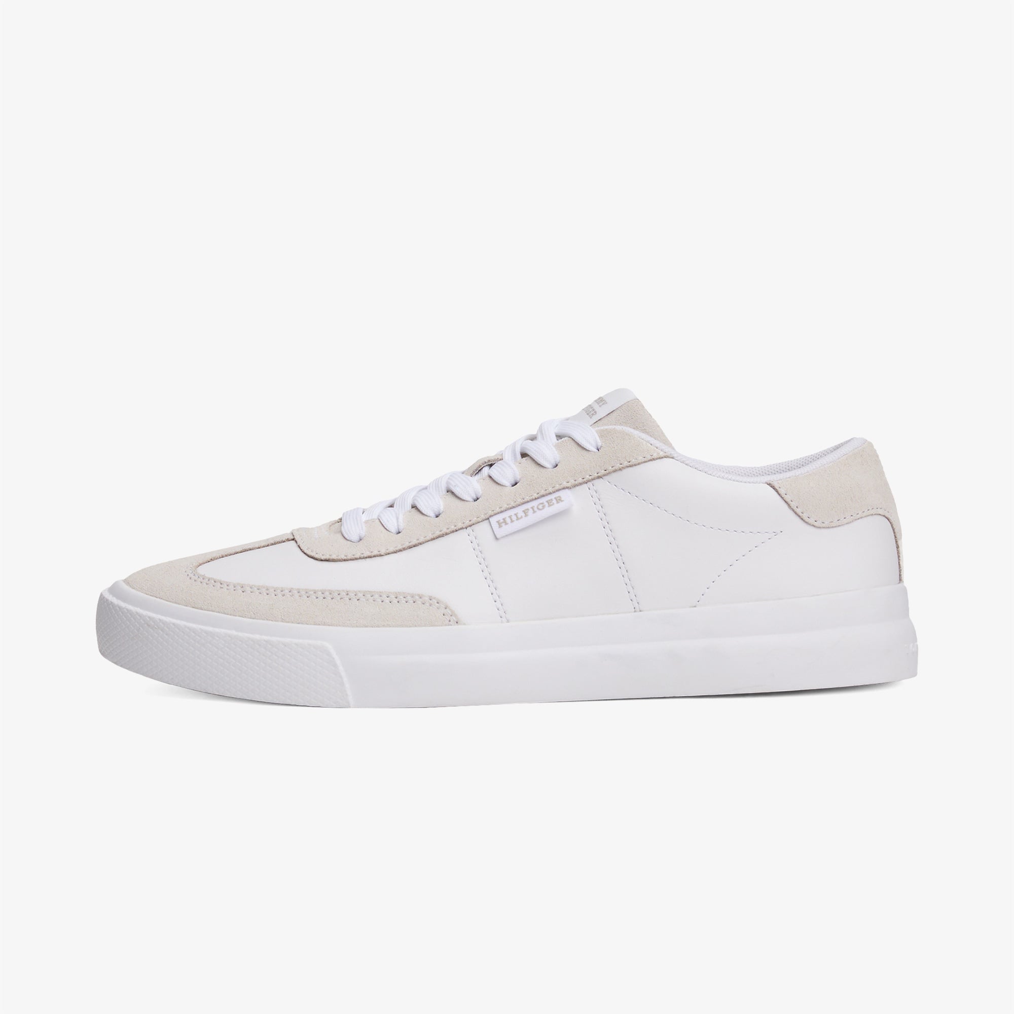 Tommy Hilfiger Cupset Leather Summer Erkek Beyaz Sneaker