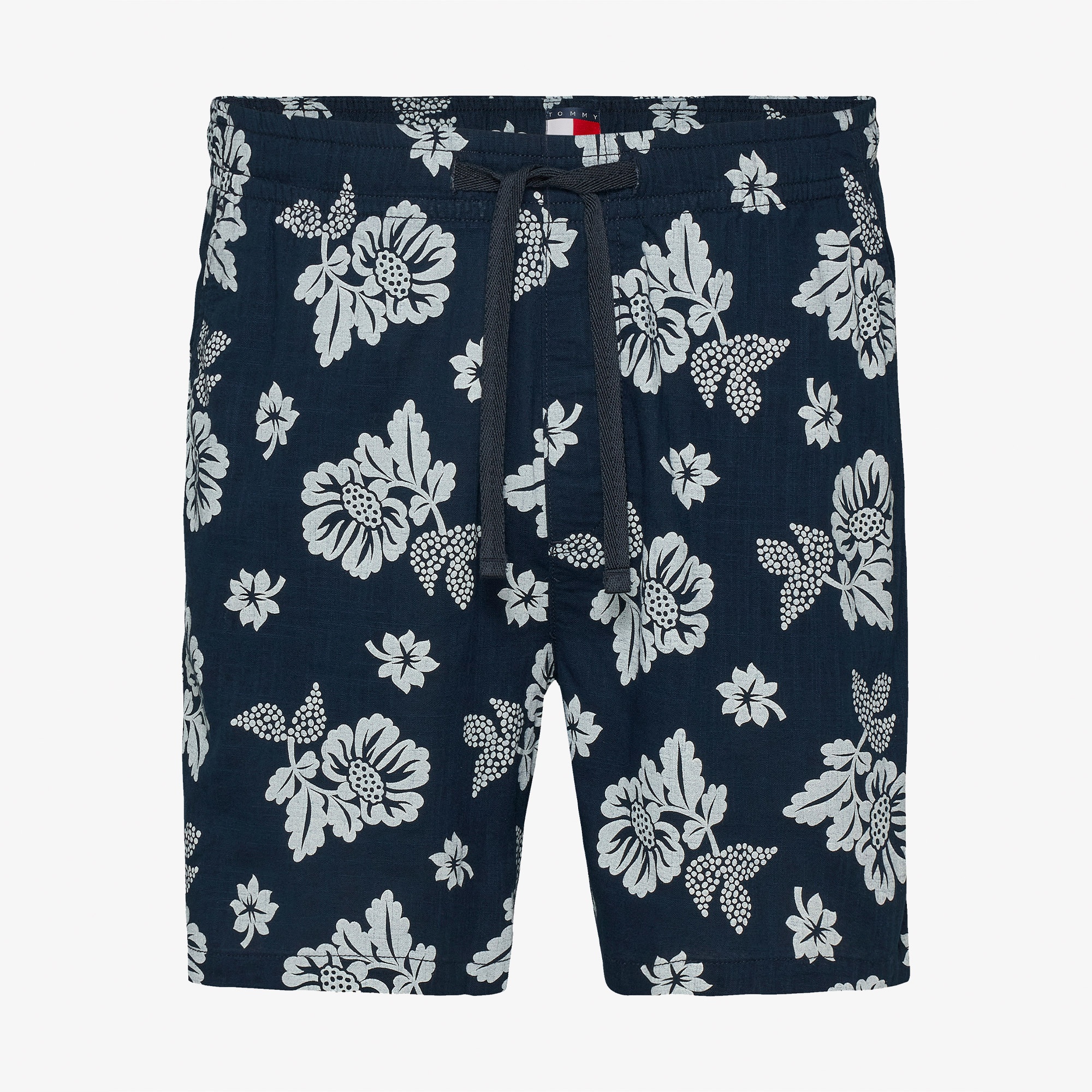 Tommy Jeans Aop Slub Erkek Lacivert Mayo