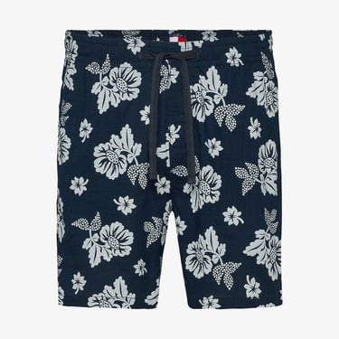  Tommy Jeans Slub Aop Beach Ext Erkek Lacivert Şort