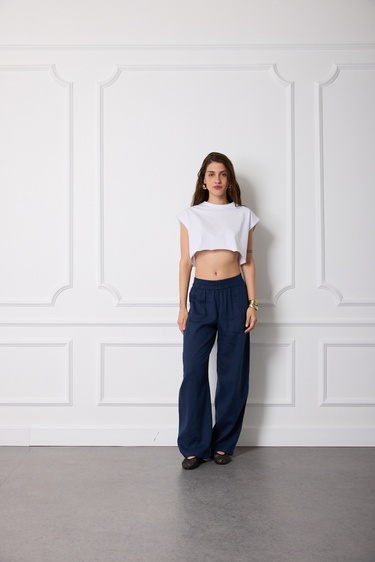  Baskılı Crop Tshirt