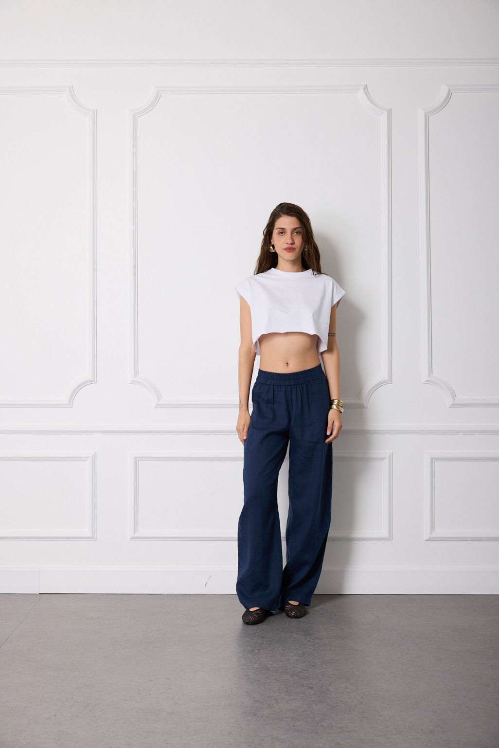  Baskılı Crop Tshirt