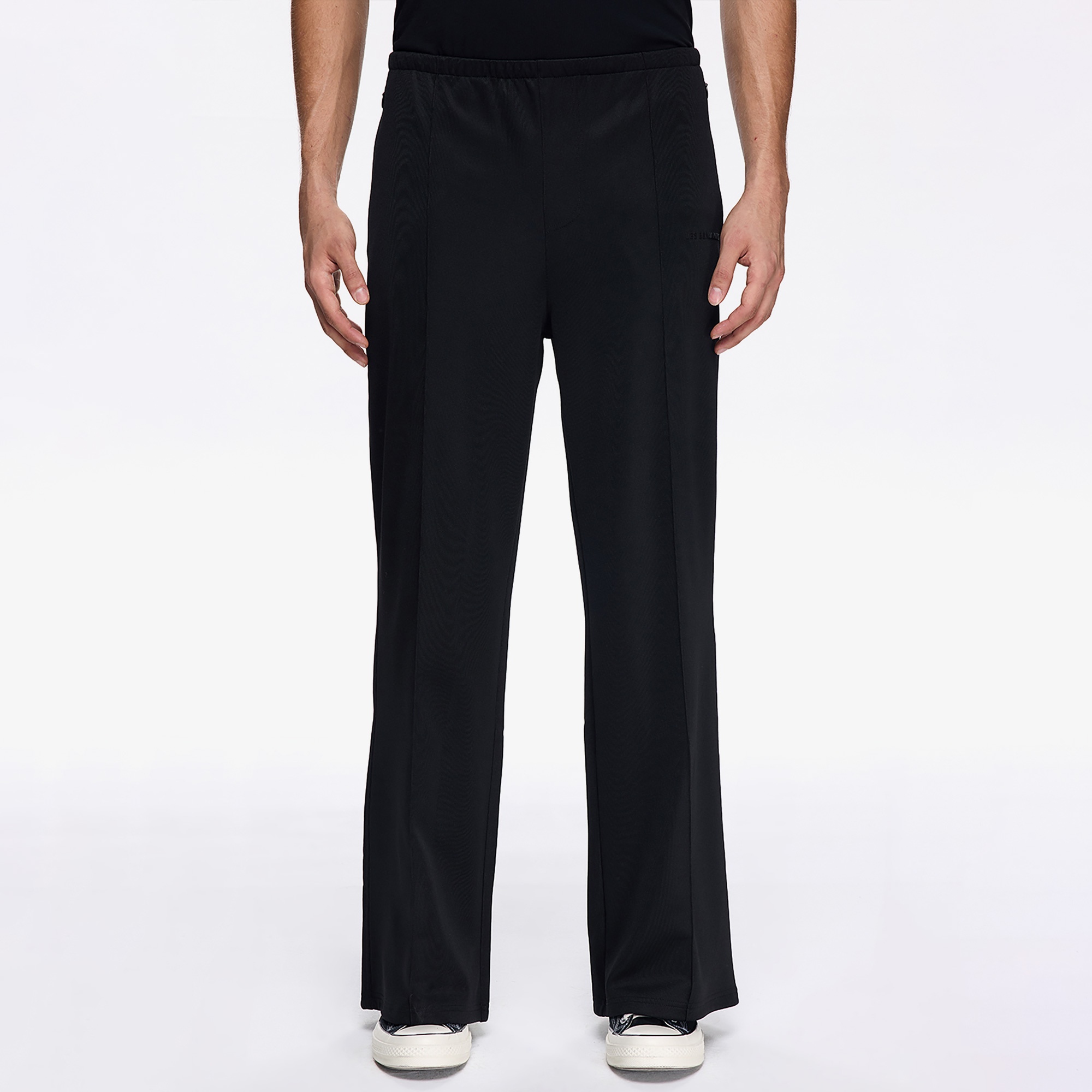 Les Benjamins 402 Erkek Siyah Bol Paça Pantolon