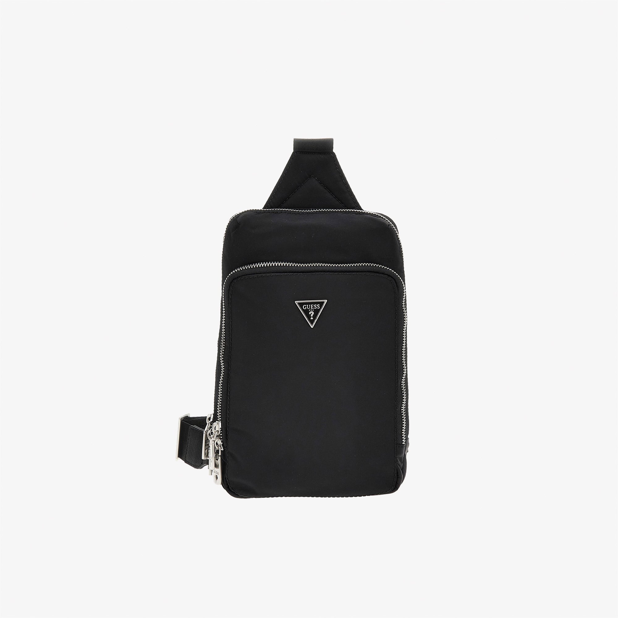 Guess Milano Compact Erkek Siyah Çapraz Askılı Çanta