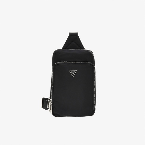  Guess Milano Compact Erkek Siyah Çapraz Askılı Çanta