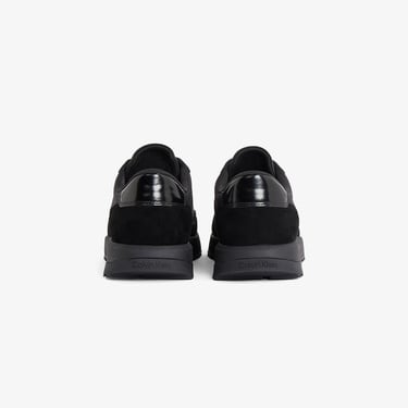  Calvin Klein Low Top Lace Up Repreve Mix Erkek Siyah Sneaker