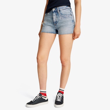  Tommy Hilfiger Hot Bi6114 Kadın Mavi Şort