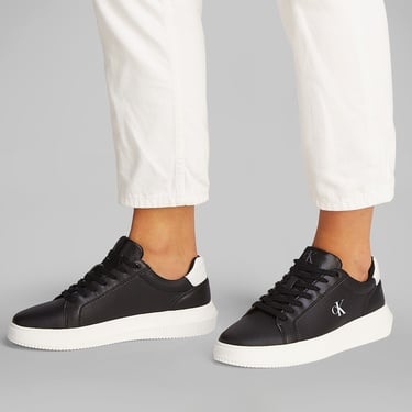  Calvin Klein Chunky Cupsole Erkek Siyah Sneaker