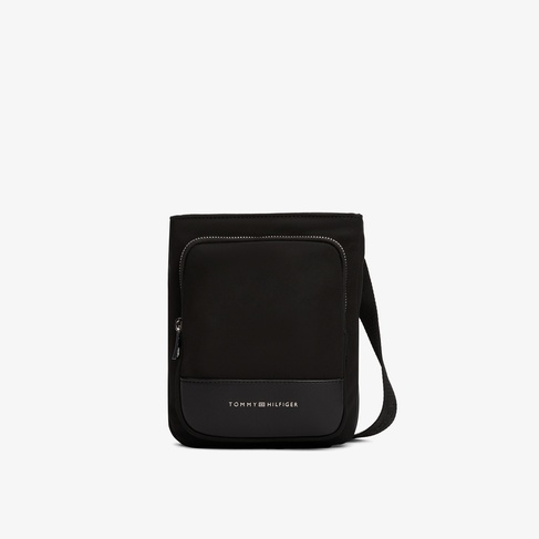  Tommy Hilfiger Business Nylon Mini Crossover Erkek Siyah El Çantası
