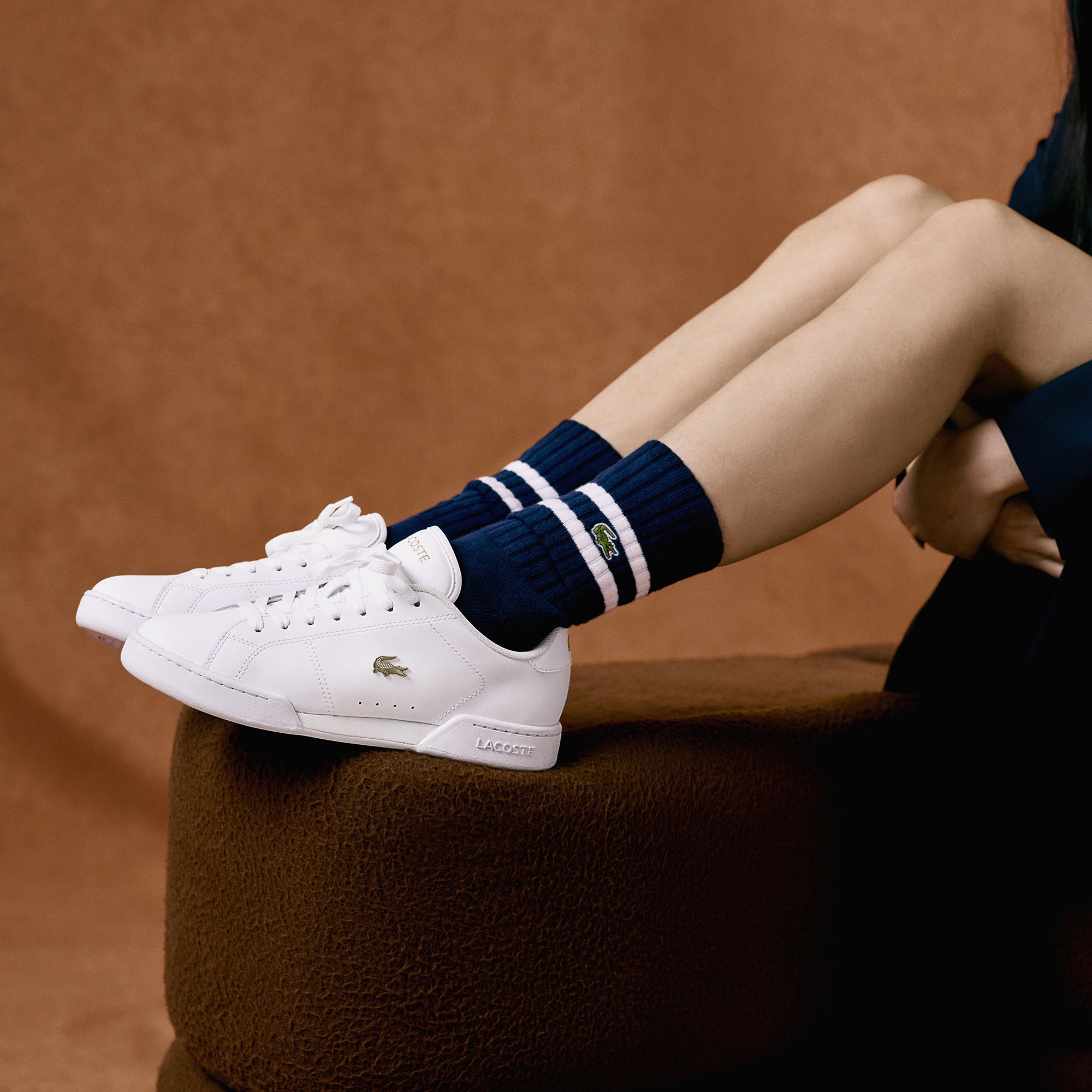 Lacoste Carnaby Cup Kadın Beyaz Sneaker