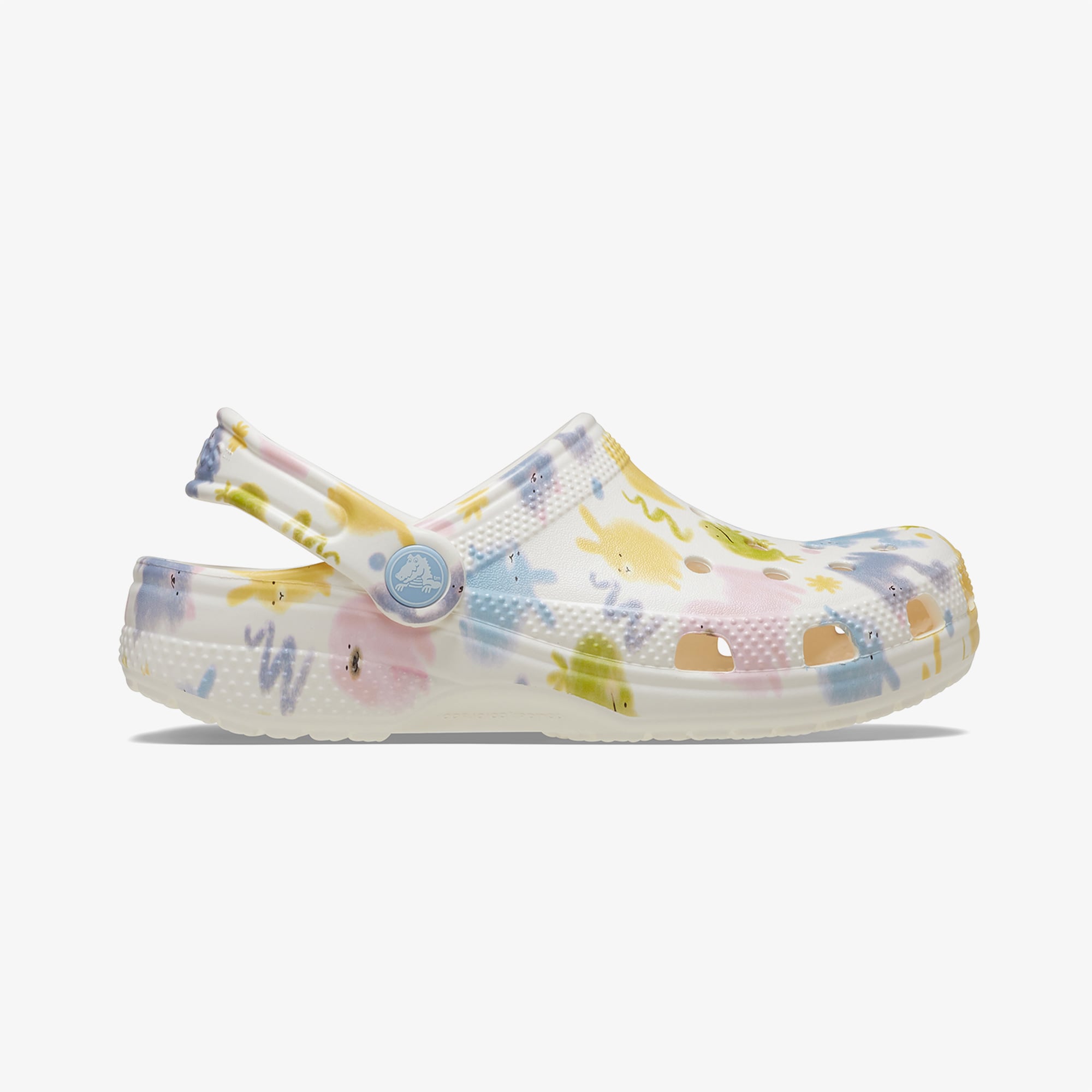 Crocs Crocs Classic Pastel Pets Clog Çocuk Beyaz Terlik Sandalet & Terlik | FashFed Beyaz - 2. görsel