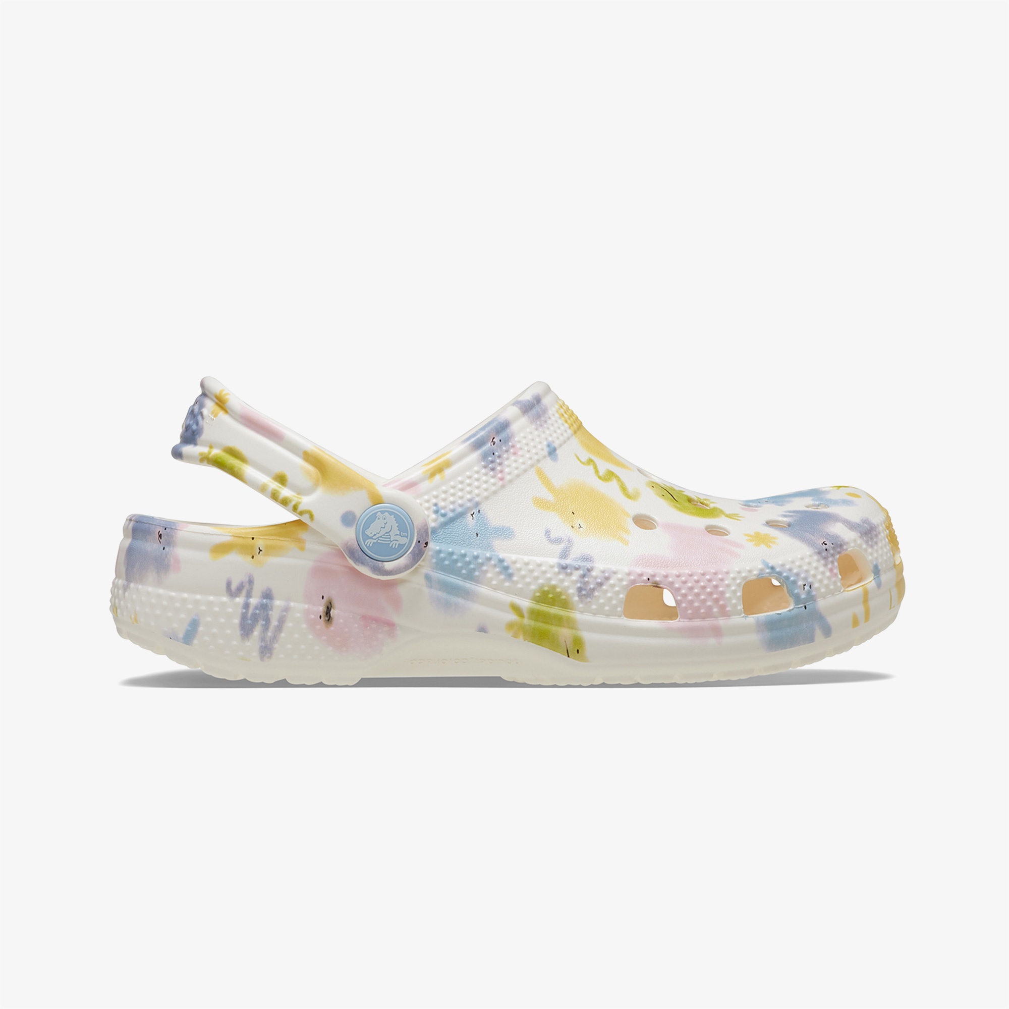 Crocs Classic Pastel Pets Clog Çocuk Beyaz Terlik