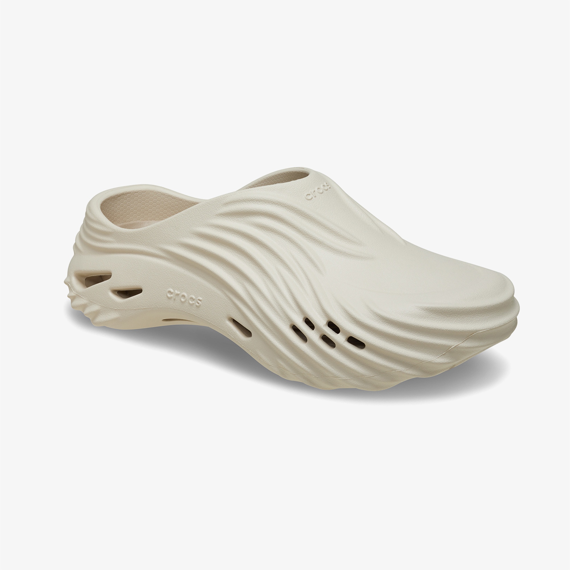 Crocs Echo Wave Unisex Bej Terlik