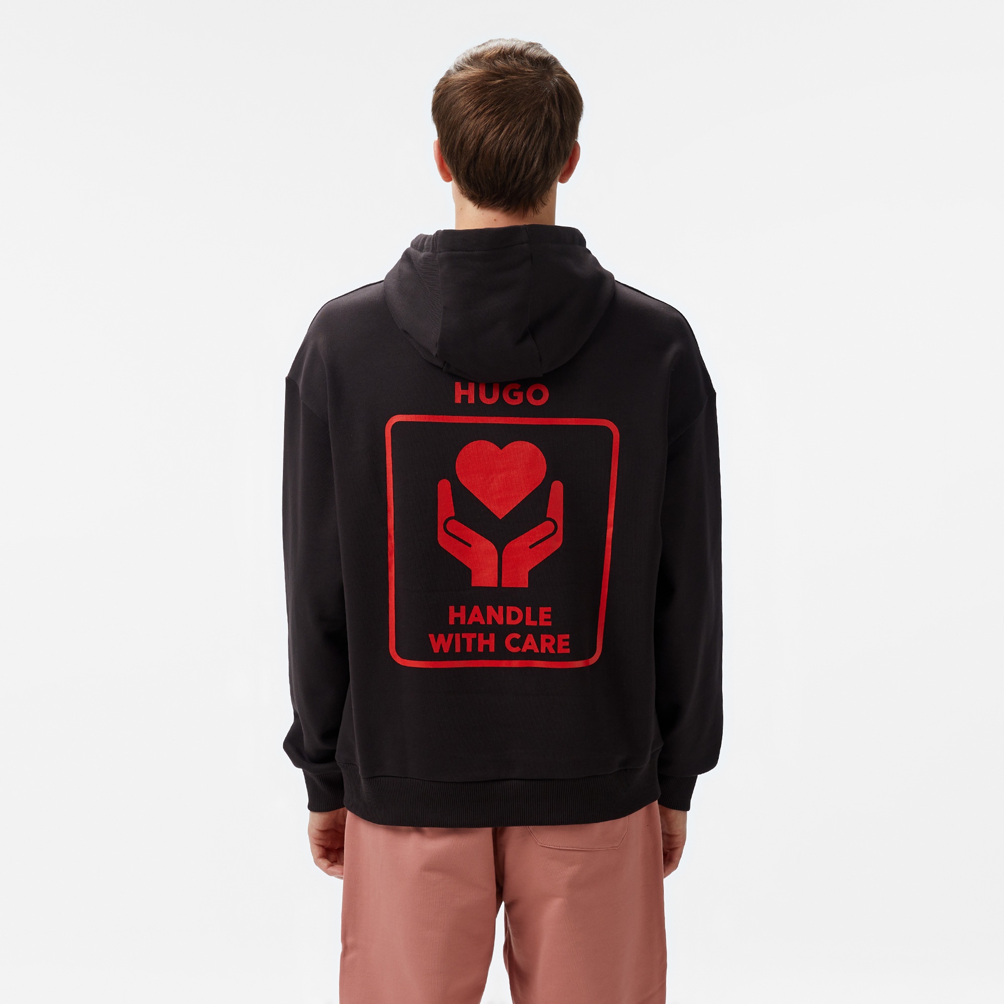 Hugo Dewgili Erkek Siyah Sweatshirt