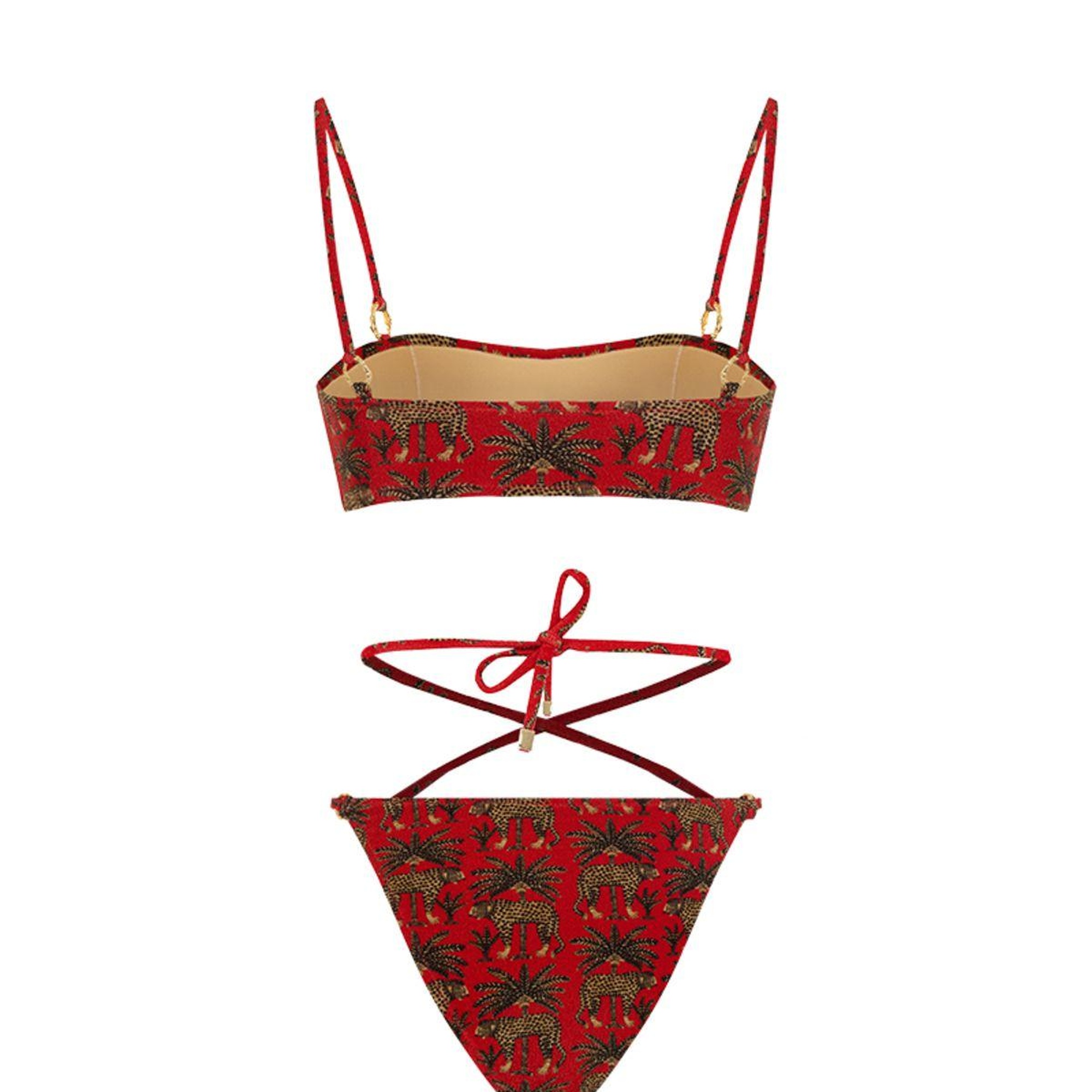 MOVOM SAVANNA BANDEAU BİKİNİ KADIN KIRMIZI