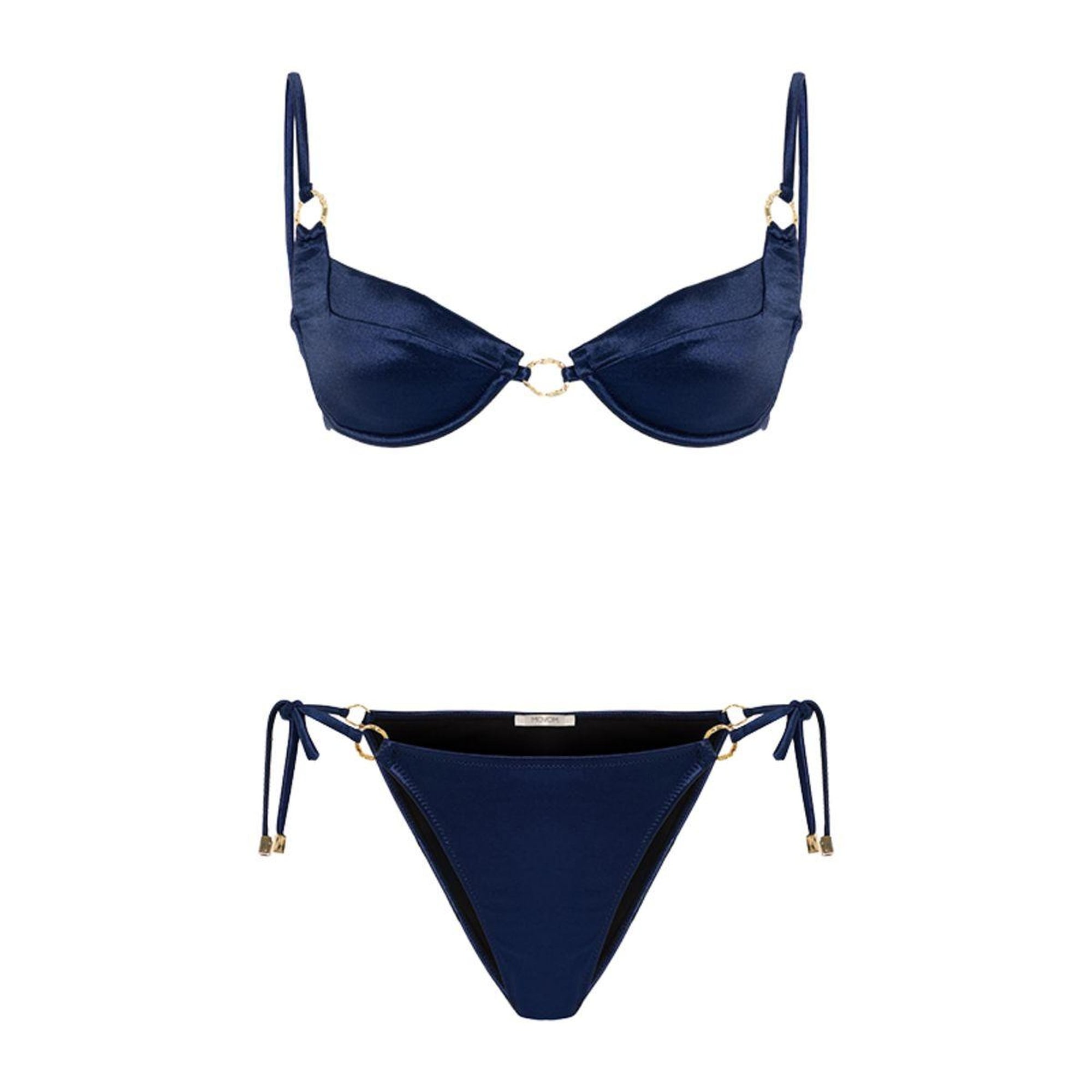 Movom Maris Underwire Shell Kadın Bikini Takım Lacivert