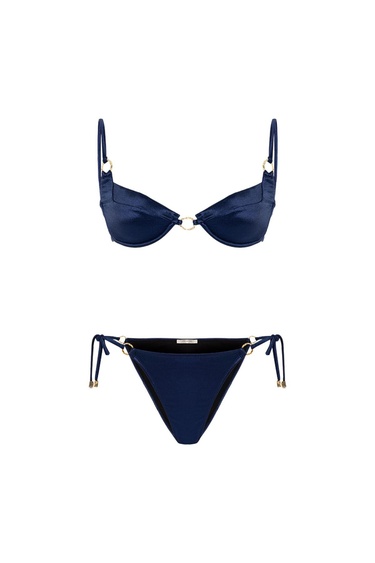  Movom Maris Underwire Shell Kadın Bikini Takım Lacivert