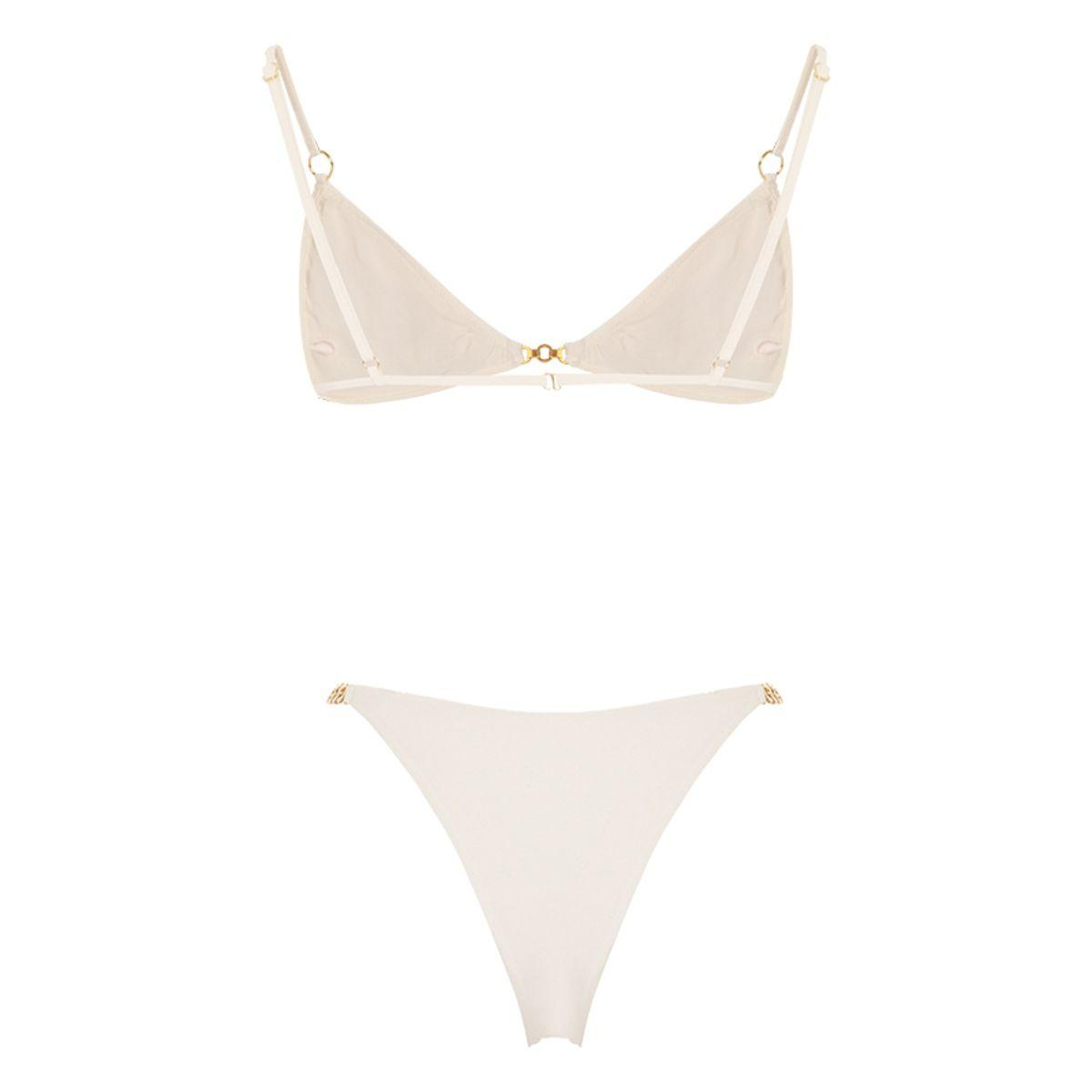 Movom Lyra Triangle Kadın Bikini Takım Beyaz