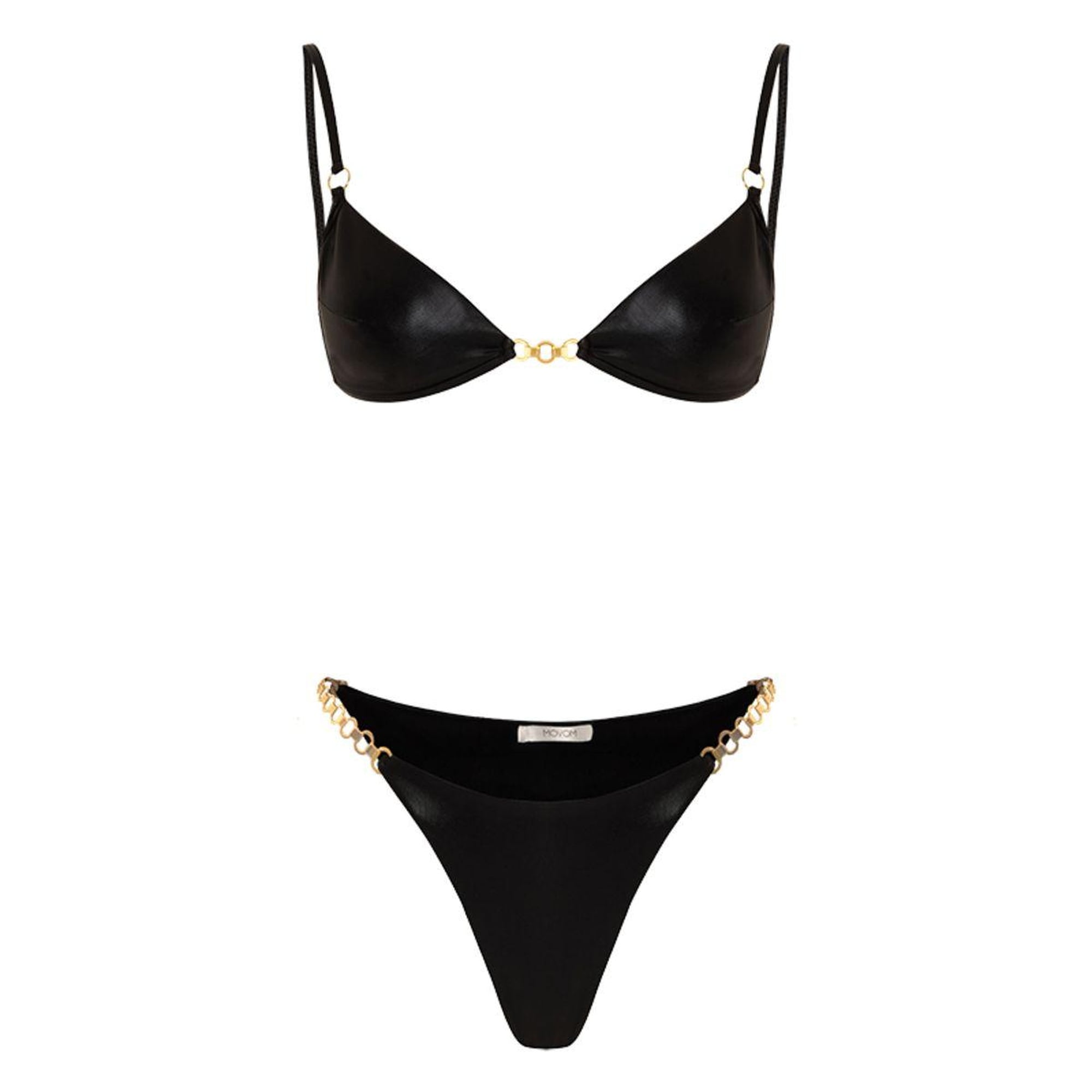 Movom Noir Triangle Kadın Bikini Takım Siyah
