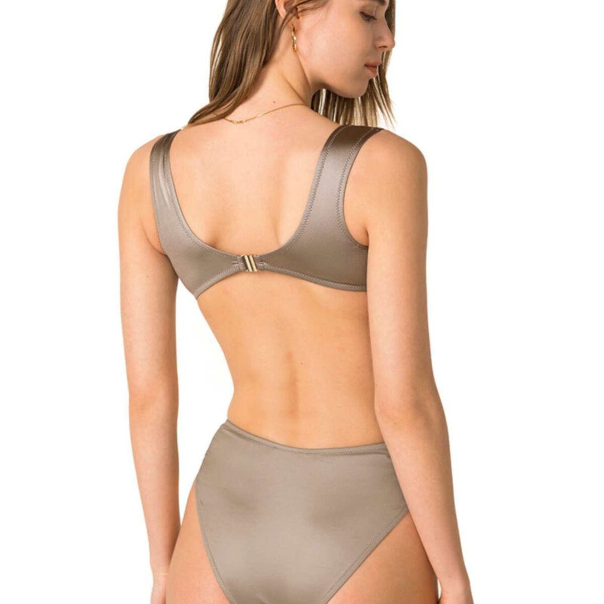 Movom Sophie Underwire Corset Kadın Bikini Takım Gri