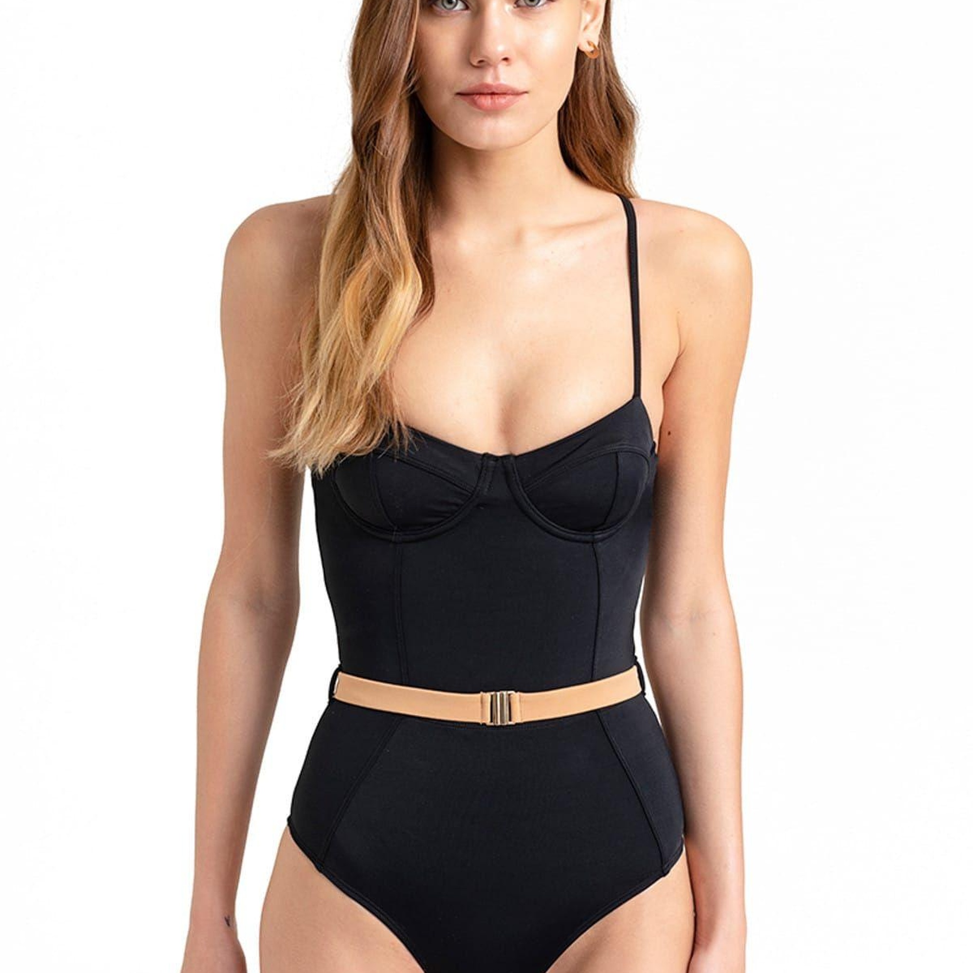 Movom Nova Bustier Mayo Kadın Siyah