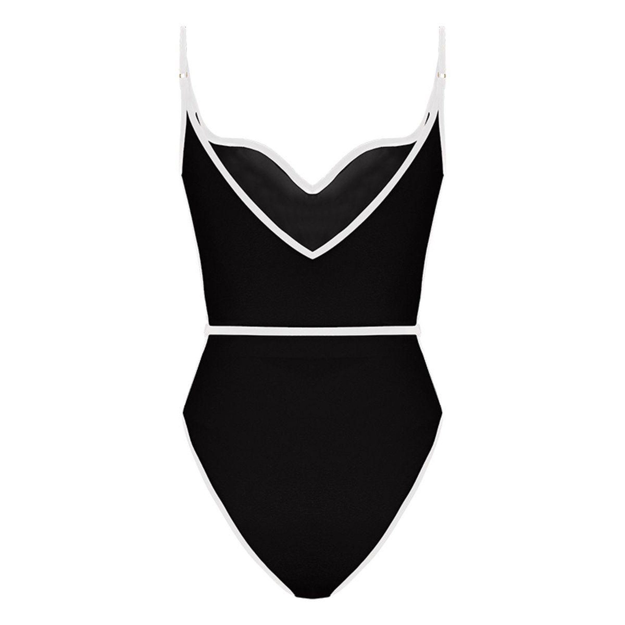 Movom Nyx V-Neck Mayo Kadın Siyah