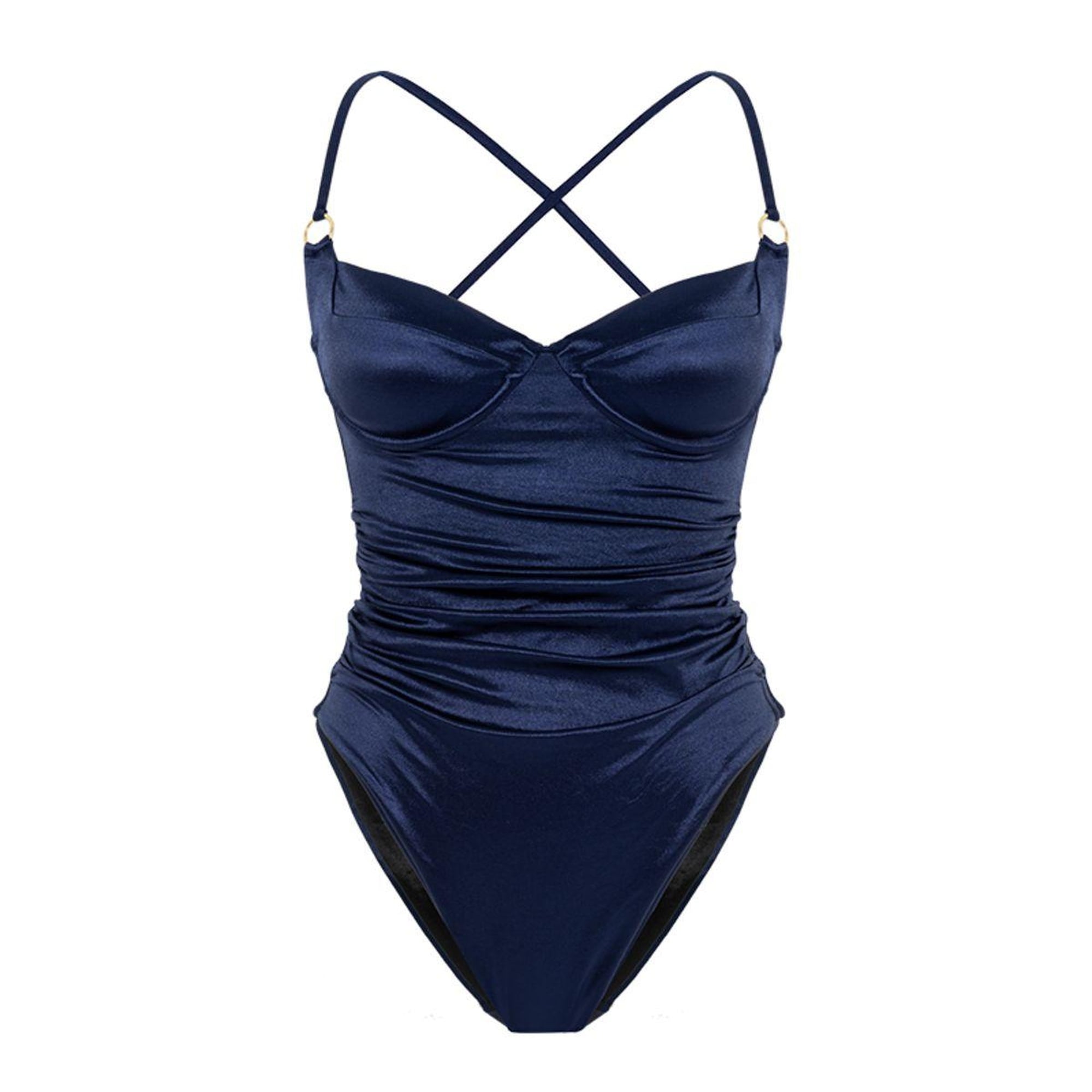 Movom Celine Bustier Mayo Kadın Lacivert