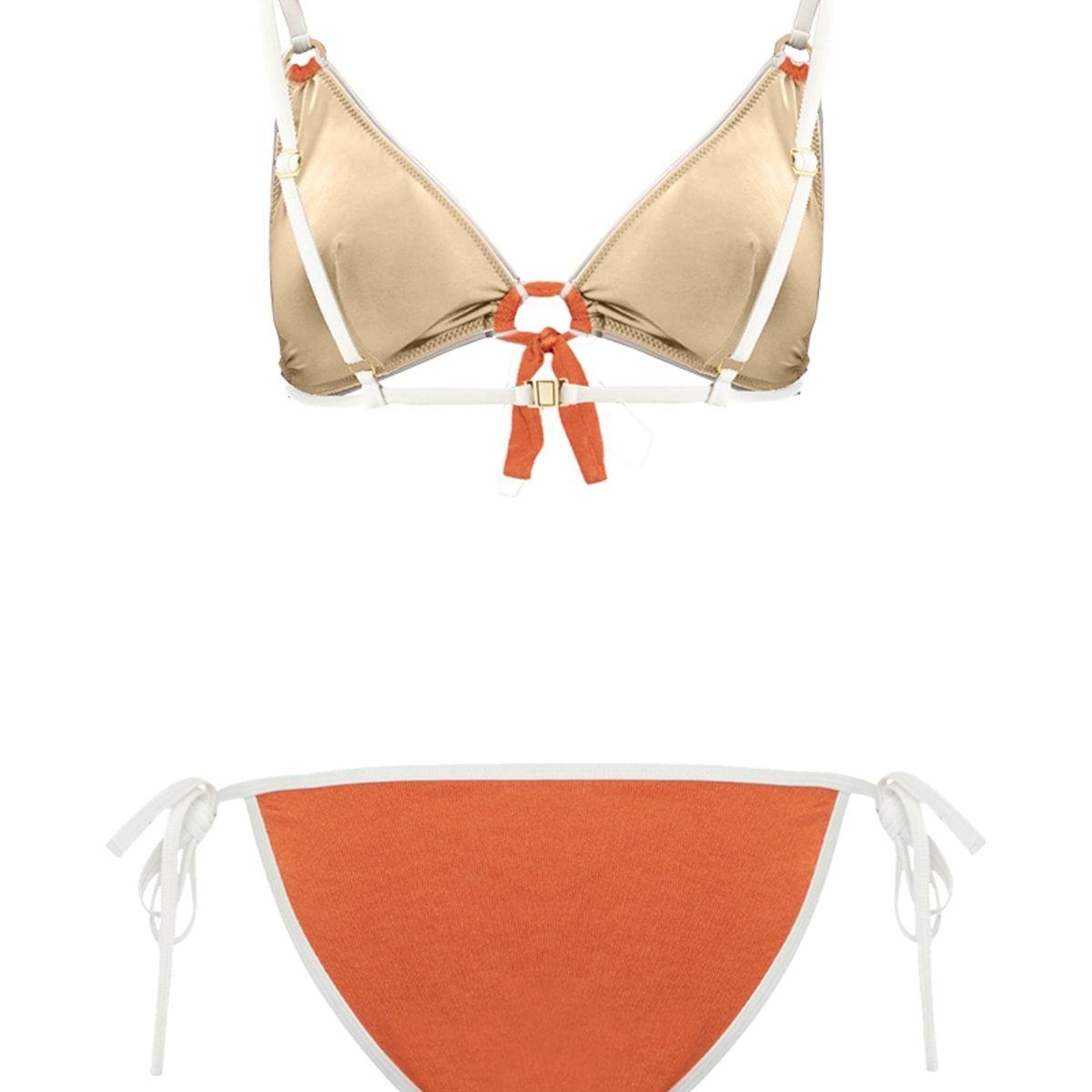 Movom Boa Triangle Kadın Bikini Takımı Turuncu