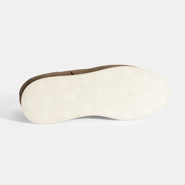  Erkek Vizon Nubuk Deri Bağcıklı Günlük Ayakkabı