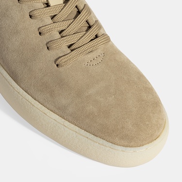  Erkek Vizon Bağcıklı Süet Günlük Ayakkabı