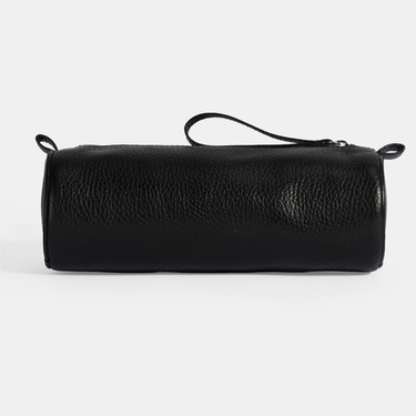  Siyah Deri Kalemlik/Tıraş/Makyaj Çantası