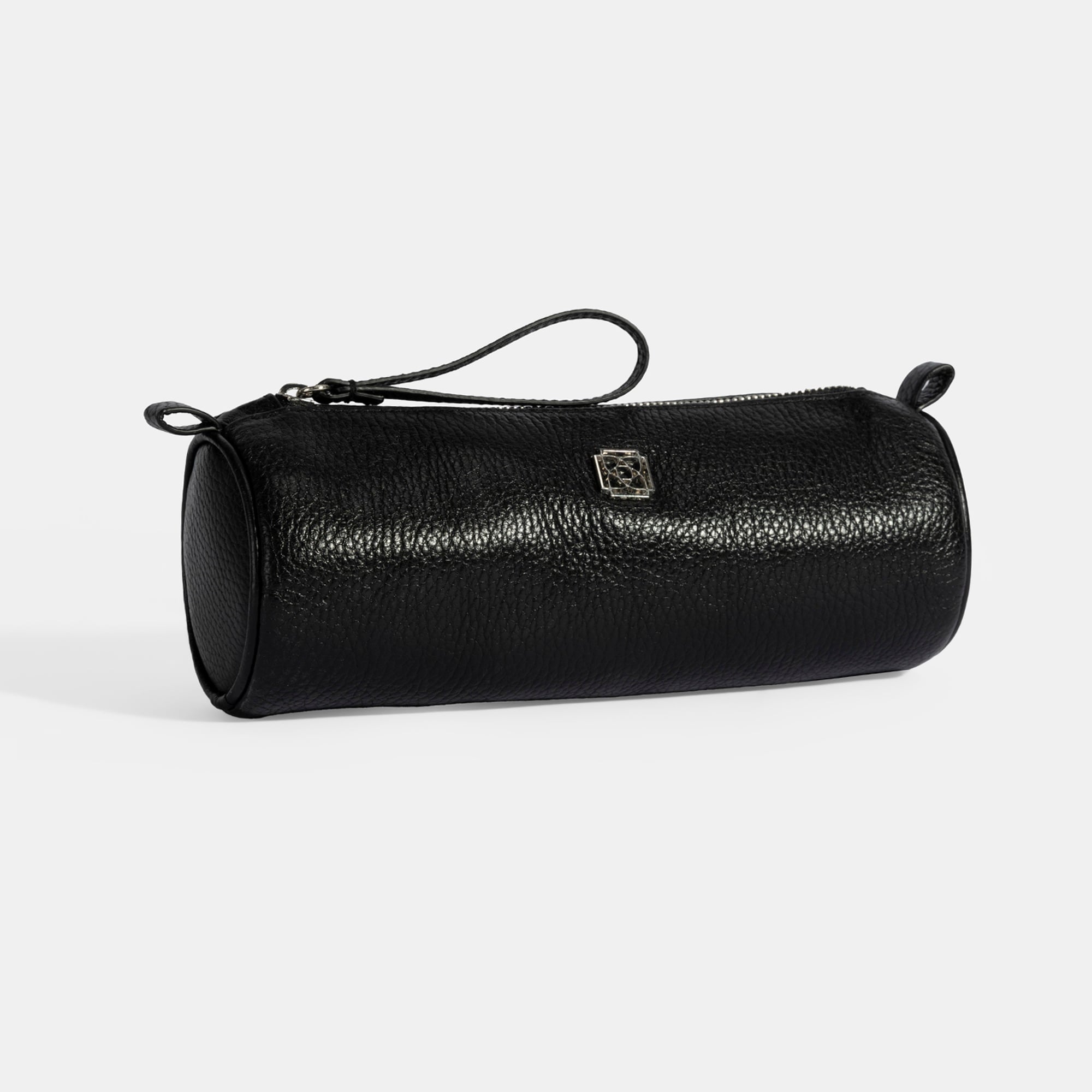 Siyah Deri Kalemlik/Tıraş/Makyaj Çantası