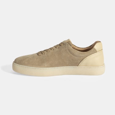  Erkek Vizon Bağcıklı Süet Günlük Ayakkabı