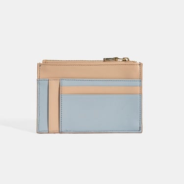  Kadın Mavi Deri Cüzdan