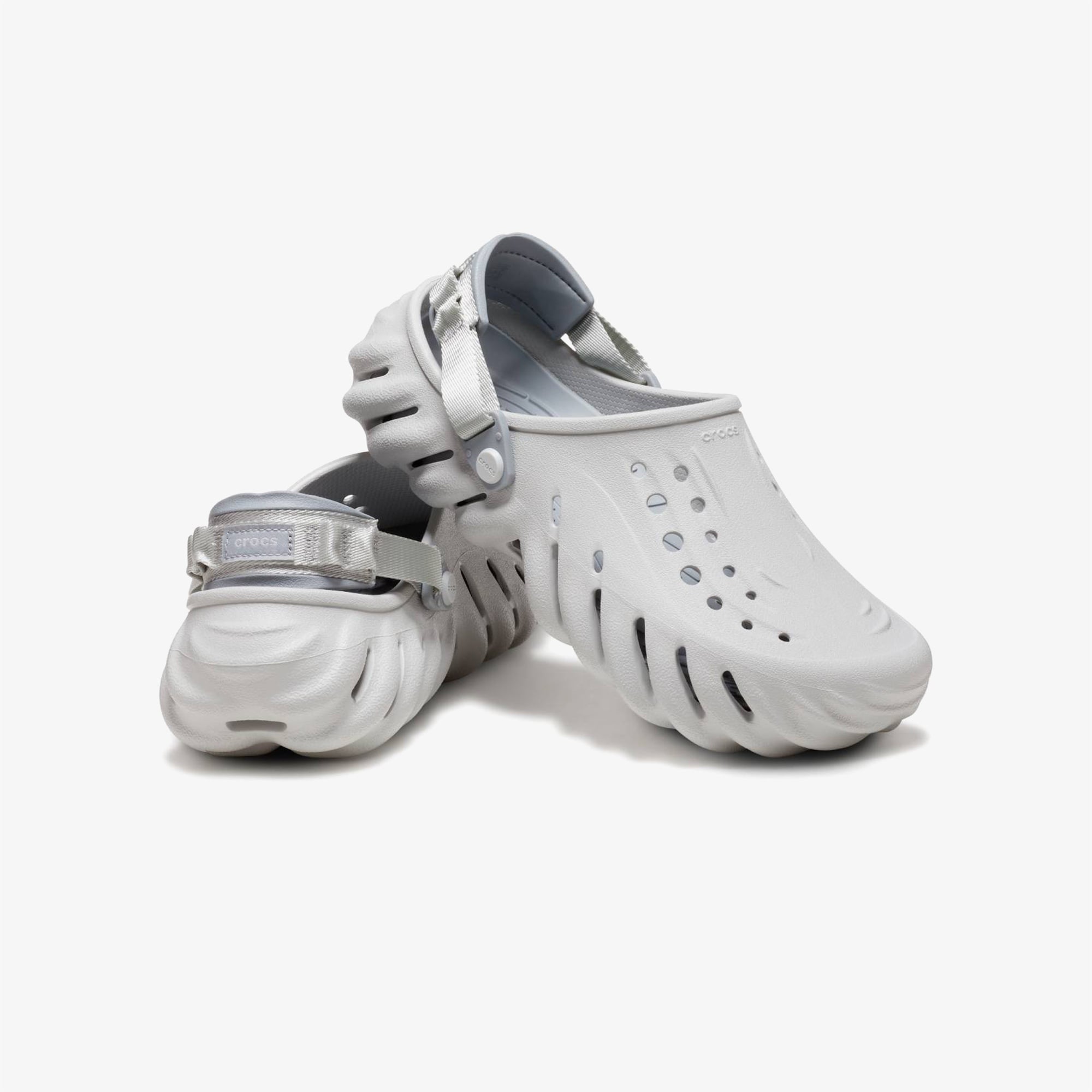 Crocs Echo Clog Unisex Gri Terlik