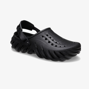  Crocs Echo Clog Unisex Siyah Terlik