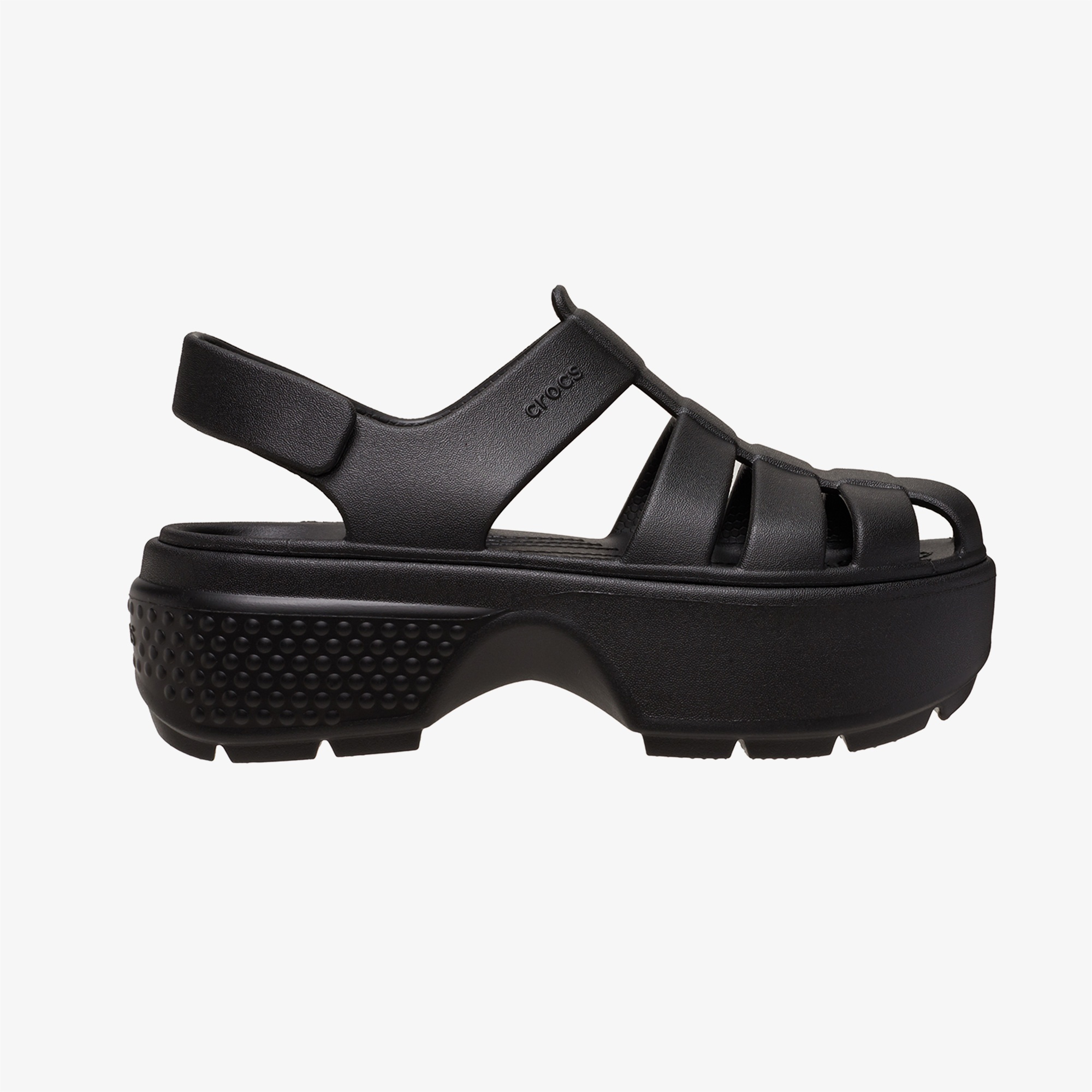 Crocs Stomp Fisherman Sandal Unisex Siyah Sandalet