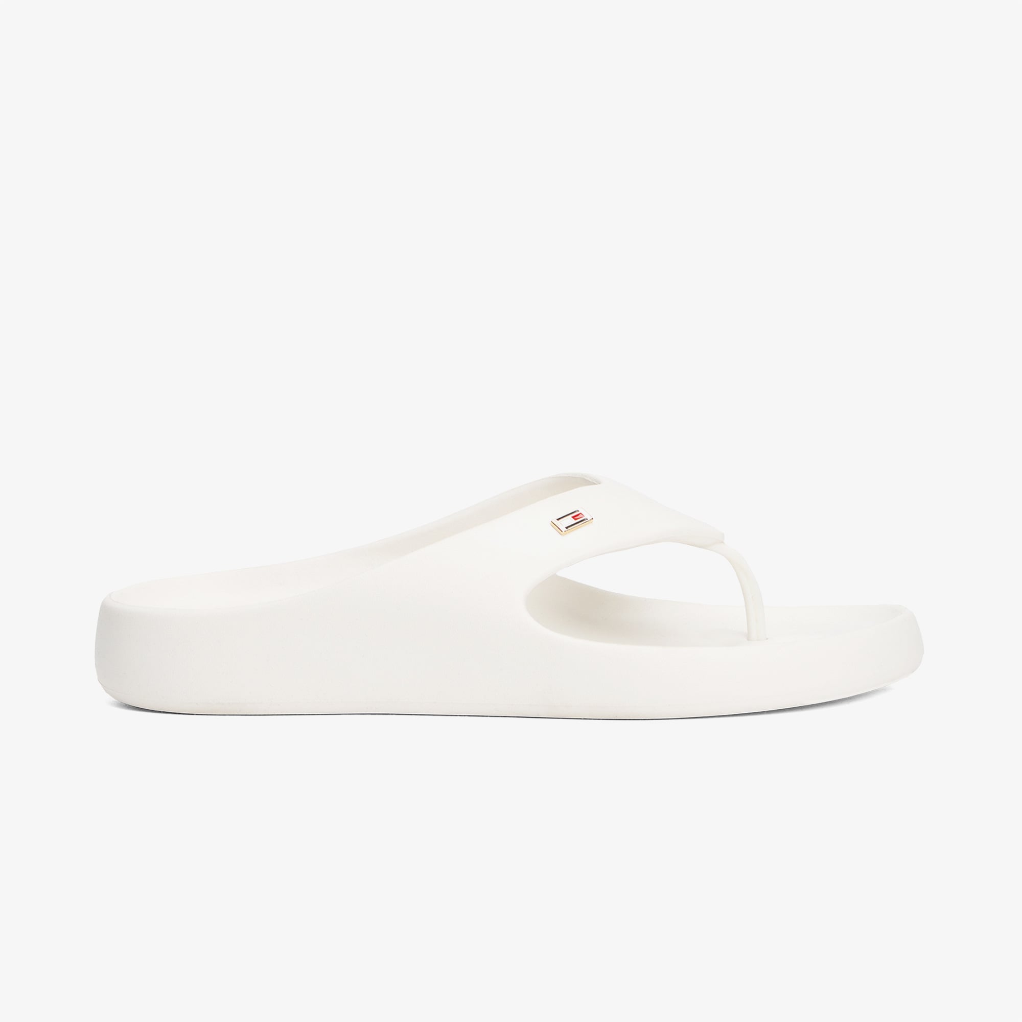  Tommy Hilfiger Comfort Beach Kadın Beyaz Terlik