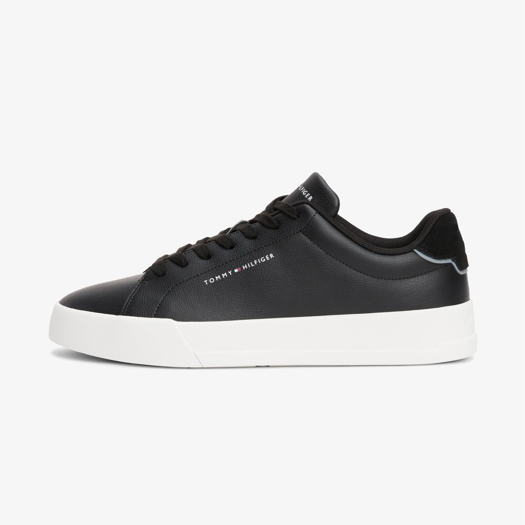 Tommy Hilfiger Court Detail Erkek Siyah Sneaker